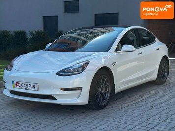Tesla Model 3, 2018 р., Електро, 99 тис. км, Седан, Білий, Львів AT-10408529 фото