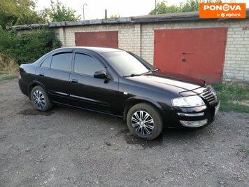 Nissan Almera Classic, 2008, Газ пропан-бутан / Бензин, 1.6 л., 120 тис. км, Седан, Чорний, Дніпро (Дніпропетровськ) Cars-Pr-261835 фото