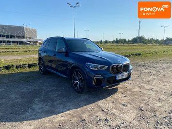 BMW X5, 2020 г., Дизель, 81 тыс. км, Внедорожник / Кроссовер, Синий, Львов AT-10400618 фото