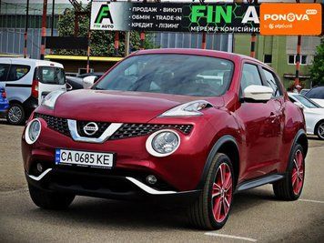 Nissan Juke, 2018 р., Бензин, 115 тис. км, Позашляховик / Кросовер, Червоний, Черкаси AT-10417708 фото