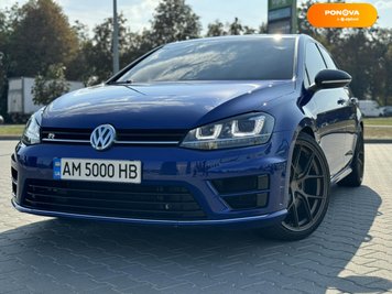 Volkswagen Golf R, 2014, Бензин, 118 тис. км, Хетчбек, Синій, Житомир Cars-Pr-173693 фото