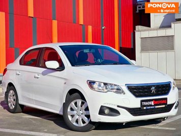 Peugeot 301, 2019, Газ пропан-бутан / Бензин, 1.59 л., 77 тис. км, Седан, Білий, Київ 259002 фото