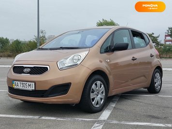 Kia Venga, 2012, Бензин, 1.4 л., 105 тис. км, Мікровен, Бежевий, Київ Cars-Pr-224223 фото