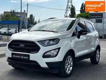 Ford EcoSport, 2020 р., Бензин, 159 тис. км, Позашляховик / Кросовер, Білий, Миколаїв AT-10424014 фото