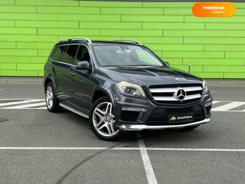 Mercedes-Benz GL-Class, 2012, Дизель, 2.99 л., 165 тис. км, Позашляховик / Кросовер, Сірий, Київ 250892 фото