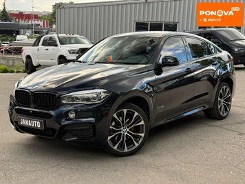 BMW X6, 2018 р., Бензин, 79 тис. км, Позашляховик / Кросовер, Чорний, Харків AT-10418305 фото