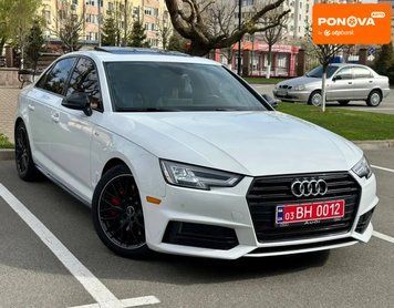 Audi A4, 2018 р., Бензин, 158 тис. км, Седан, Білий, Софіївська Борщагівка AT-10416115 фото