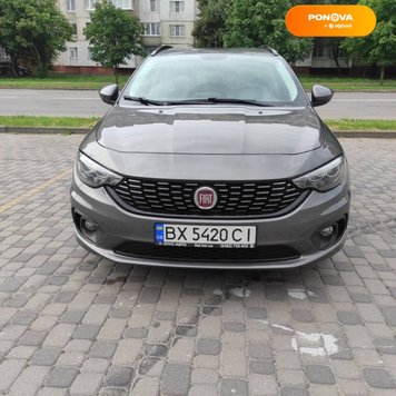 Fiat Tipo, 2017, Дизель, 1.6 л., 50 тис. км, Хетчбек, Сірий, Хмельницький Cars-Pr-75018 фото