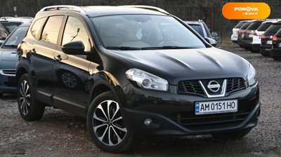 Nissan Qashqai+2, 2011, Дизель, 2 л., 172 тис. км, Позашляховик / Кросовер, Чорний, Бердичів 11661 фото