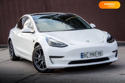 Tesla Model 3, 2022, Електро, 8 тыс. км, Седан, Белый, Львов 47483 фото