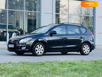 Hyundai i30, 2009, Бензин, 1.6 л., 145 тис. км, Універсал, Чорний, Київ 4850 фото