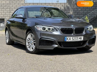 BMW 2 Series, 2015, Бензин, 2 л., 75 тыс. км, Купе, Серый, Киев Cars-Pr-67728 фото