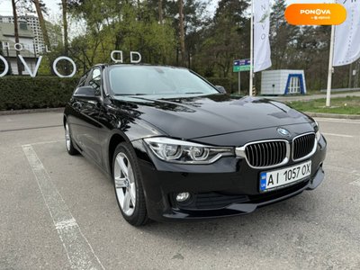 BMW 3 Series, 2015, Бензин, 2 л., 118 тис. км, Седан, Чорний, Київ 36400 фото