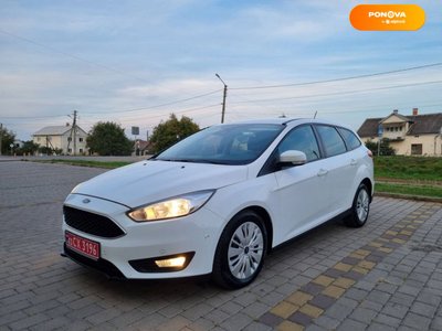 Ford Focus, 2018, Дизель, 1.5 л., 221 тис. км, Універсал, Білий, Львів 5959 фото