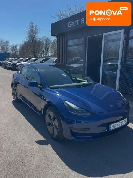 Tesla Model 3, 2022 р., Електро, 34 тис. км, Седан, Сірий, Дніпро (Дніпропетровськ) AT-10414369 фото