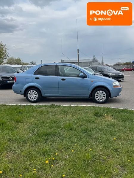 Chevrolet Aveo, 2005 р., Газ пропан-бутан / Бензин, 154 тис. км, Седан, Синій, Кам'янка AT-10416650 фото