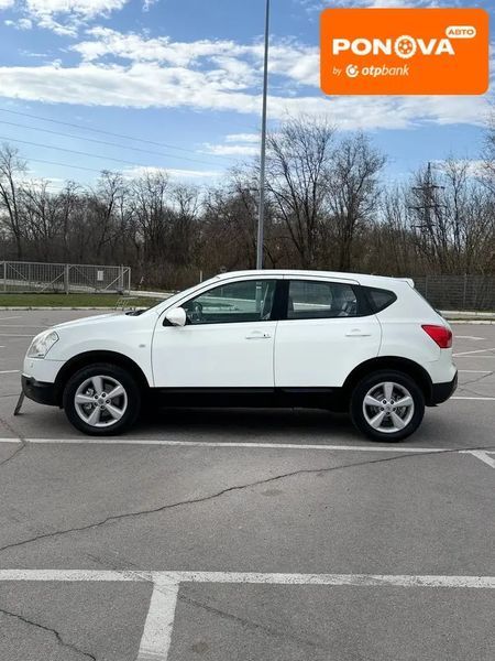 Nissan Qashqai, 2008 р., Газ пропан-бутан / Бензин, 140 тис. км, Позашляховик / Кросовер, Білий, Запоріжжя AT-10413035 фото