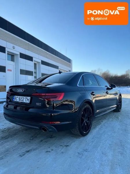 Audi A4, 2016 р., Бензин, 154 тис. км, Седан, Чорний, Дніпро (Дніпропетровськ) AT-10409207 фото