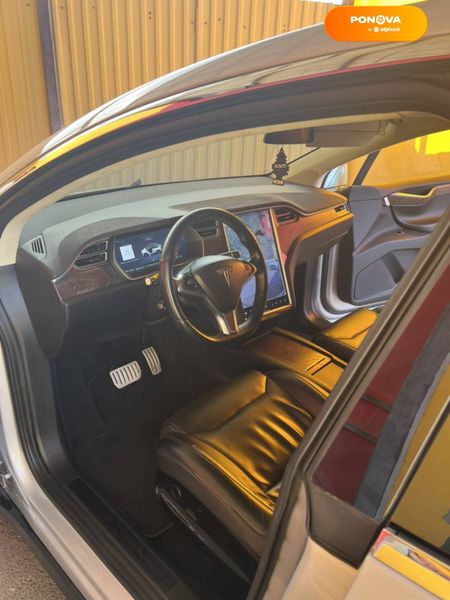 Tesla Model X, 2016, Електро, 93 тис. км, Позашляховик / Кросовер, Сірий, Тернопіль Cars-Pr-61362 фото