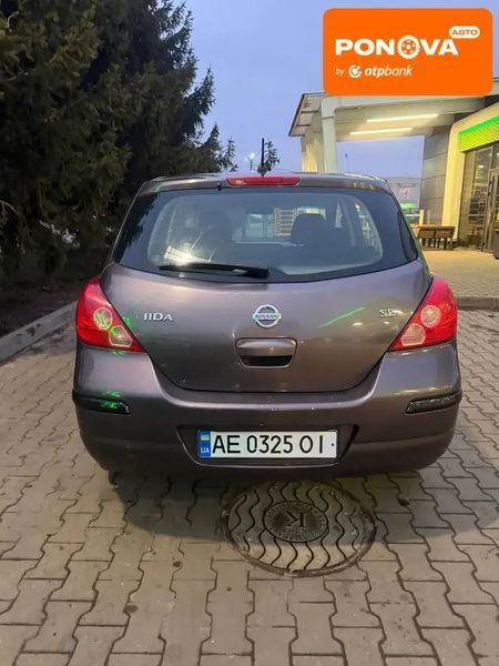 Nissan TIIDA, 2007 р., Бензин, 123 тис. км, Хетчбек, Фіолетовий, Павлоград AT-10411329 фото