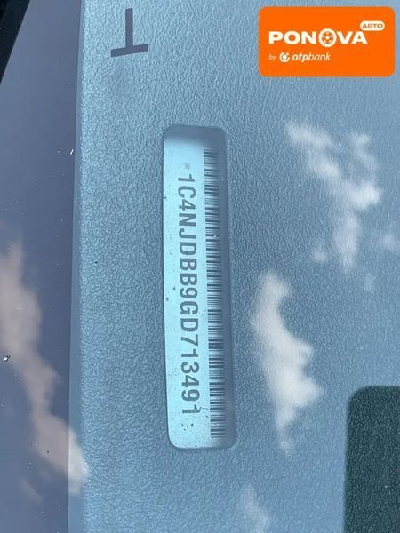 Jeep Compass, 2016 р., Бензин, 207 тис. км, Позашляховик / Кросовер, Синій, Бердичів AT-10401462 фото