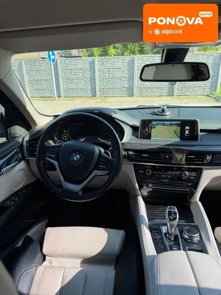 BMW X6, 2015 г., Дизель, 100 тыс. км, Внедорожник / Кроссовер, Белый, Кам'янка AT-10418454 фото