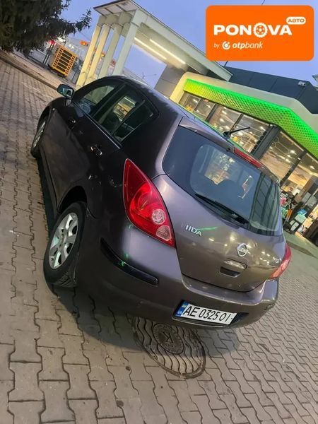 Nissan TIIDA, 2007 р., Бензин, 123 тис. км, Хетчбек, Фіолетовий, Павлоград AT-10411329 фото