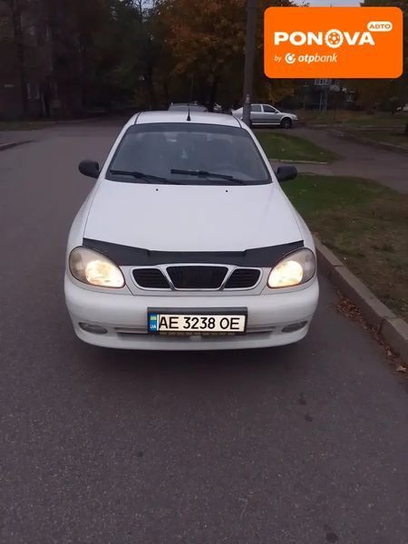 Daewoo Sens, 2004 г., Бензин, 153 тыс. км, Седан, Белый, Кривой Рог AT-10400741 фото