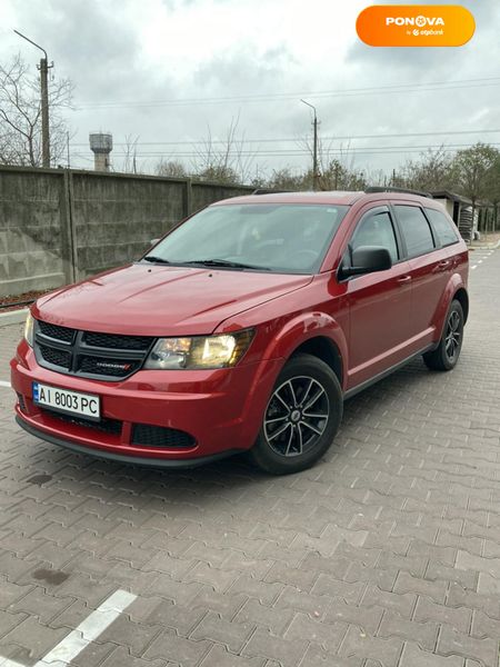 Dodge Journey, 2017, Бензин, 2.4 л., 100 тис. км, Позашляховик / Кросовер, Червоний, Софіївська Борщагівка Cars-Pr-65417 фото