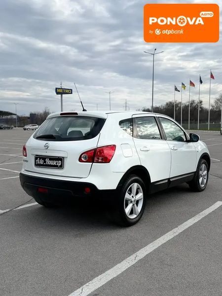 Nissan Qashqai, 2008 р., Газ пропан-бутан / Бензин, 140 тис. км, Позашляховик / Кросовер, Білий, Запоріжжя AT-10413035 фото