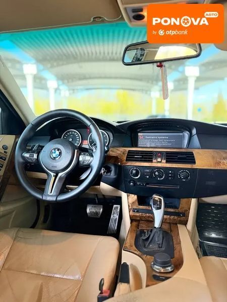 BMW 5 Series, 2005 р., Бензин, 340 тис. км, Седан, Фіолетовий, Запоріжжя AT-10414807 фото