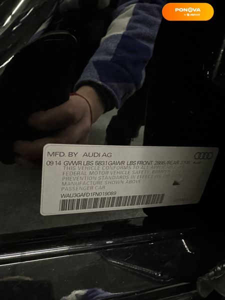 Audi A8, 2015, Бензин, 3 л., 134 тыс. км, Седан, Чорный, Одесса 44943 фото