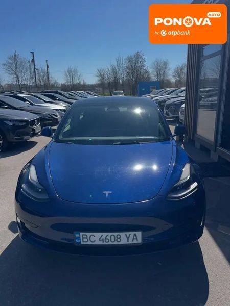 Tesla Model 3, 2022 р., Електро, 34 тис. км, Седан, Сірий, Дніпро (Дніпропетровськ) AT-10414369 фото