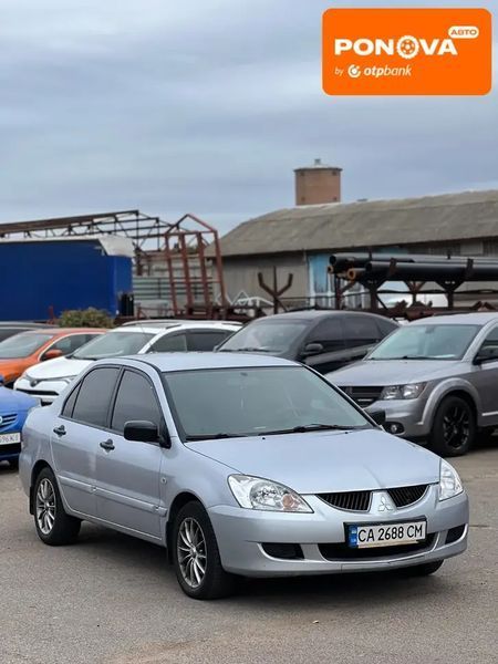 Mitsubishi Lancer, 2005 г., Бензин, 220 тыс. км, Седан, Серый, Черкассы AT-10402448 фото