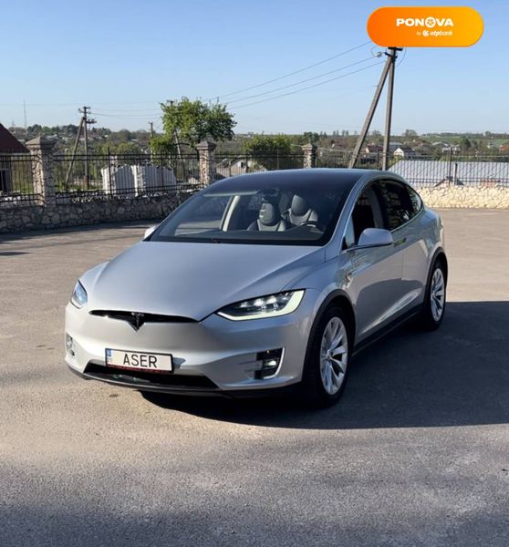 Tesla Model X, 2016, Електро, 93 тыс. км, Внедорожник / Кроссовер, Серый, Тернополь Cars-Pr-61362 фото