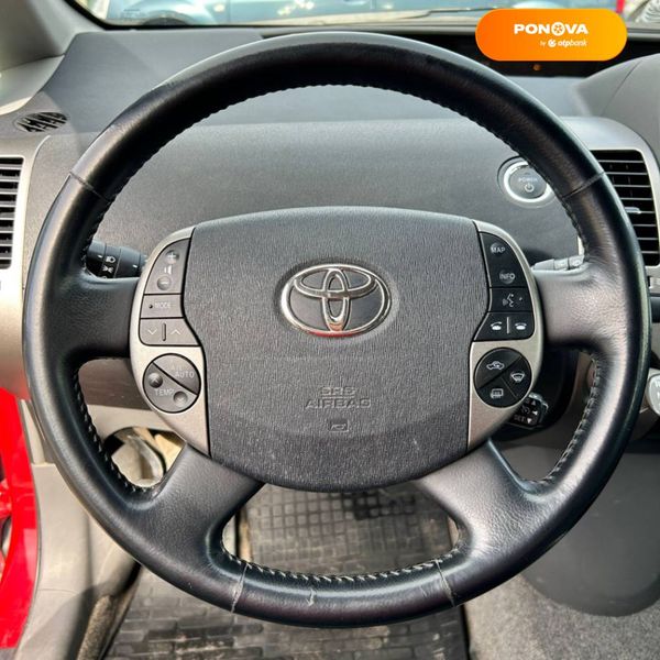 Toyota Prius, 2008, Гибрид (HEV), 1.5 л., 182 тыс. км, Хетчбек, Красный, Сумы 46396 фото