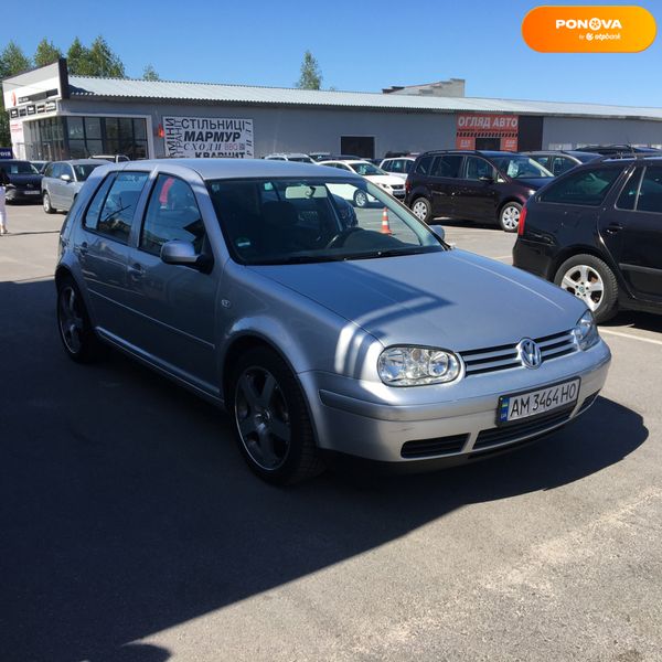 Volkswagen Golf IV, 2001, Бензин, 1.6 л., 262 тис. км, Хетчбек, Сірий, Житомир 37850 фото