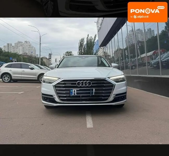 Audi A8, 2018 р., Бензин, 101 тис. км, Седан, Білий, Київ AT-10404852 фото