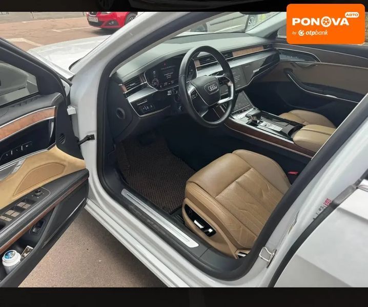 Audi A8, 2018 р., Бензин, 101 тис. км, Седан, Білий, Київ AT-10404852 фото