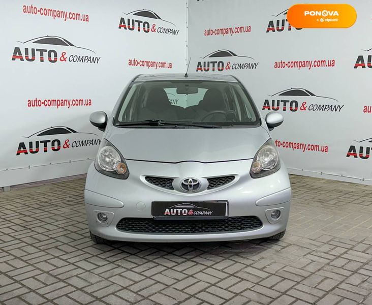 Toyota Aygo, 2006, Бензин, 1 л., 184 тис. км, Хетчбек, Сірий, Львів 29861 фото