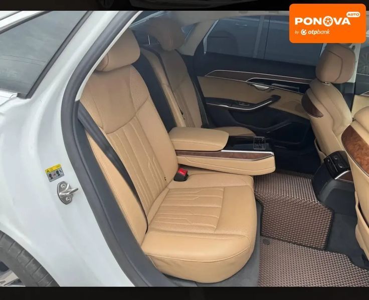 Audi A8, 2018 р., Бензин, 101 тис. км, Седан, Білий, Київ AT-10404852 фото