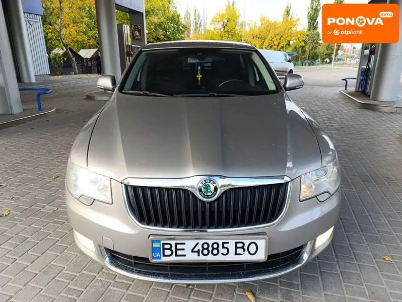 Skoda Superb, 2010 г., Газ пропан-бутан / Бензин, 167 тыс. км, Лифтбек, Бежевый, Николаев AT-10403382 фото