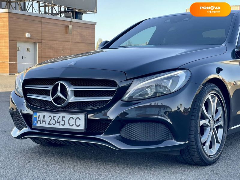 Mercedes-Benz C-Class, 2015, Дизель, 2.2 л., 201 тис. км, Седан, Чорний, Київ 46822 фото