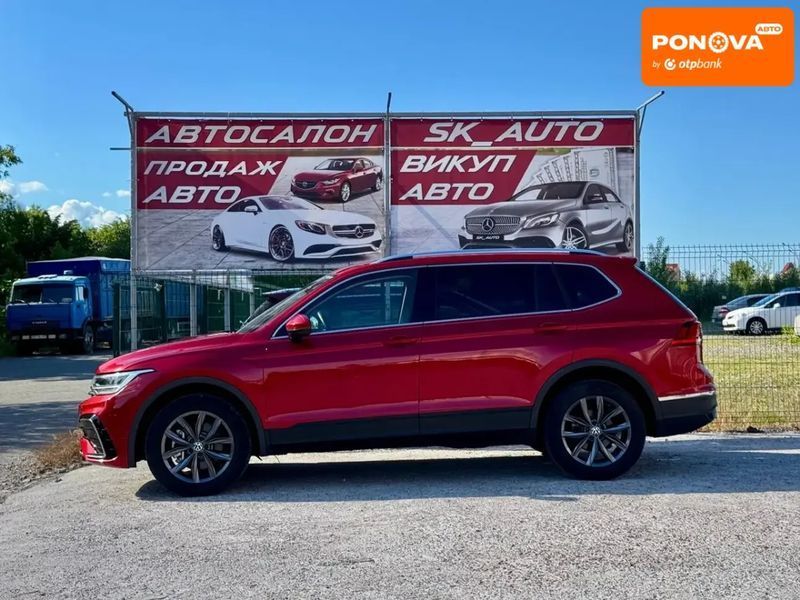 Volkswagen Tiguan, 2022 г., Бензин, 22 тыс. км, Внедорожник / Кроссовер, Красный, Киев AT-10419002 фото