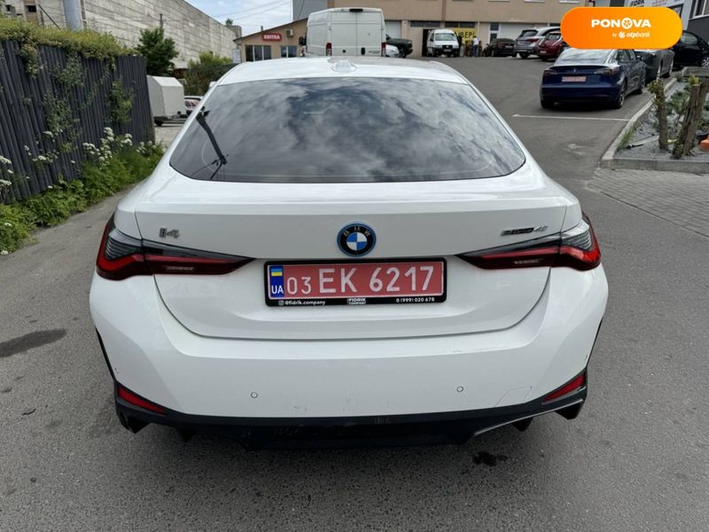 BMW i4, 2024, Електро, 4 тис. км, Купе, Білий, Луцьк 51572 фото
