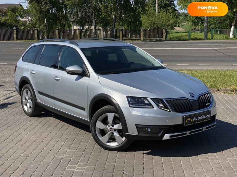 Skoda Octavia Scout, 2017, Дизель, 2 л., 247 тис. км, Універсал, Сірий, Луцьк 48346 фото