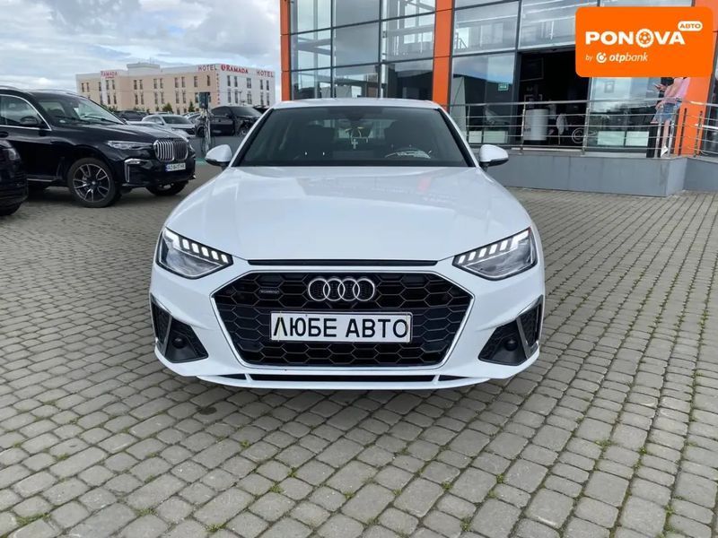 Audi A4, 2023 р., Дизель, 46 тис. км, Седан, Білий, Львів AT-10400915 фото