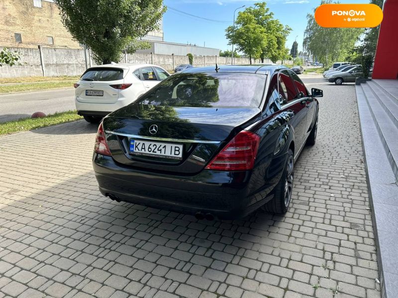 Mercedes-Benz S-Class, 2006, Бензин, 5.5 л., 229 тис. км, Седан, Чорний, Київ 103057 фото