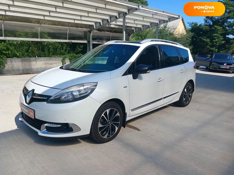 Renault Grand Scenic, 2016, Дизель, 1.6 л., 313 тис. км, Мінівен, Білий, Київ 110798 фото