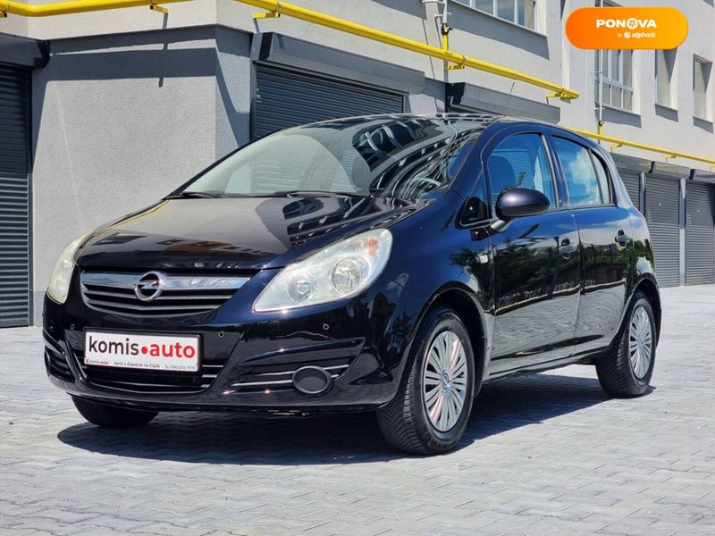 Opel Corsa, 2008, Бензин, 1.2 л., 158 тис. км, Хетчбек, Чорний, Хмельницький 106775 фото